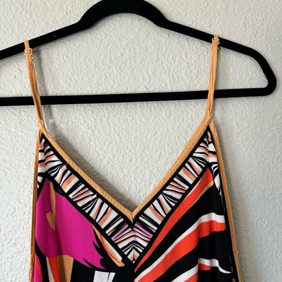 Flying Tomato Hot Pink Handkerchief Midi Dress Size Medium - Picture 5 of 7